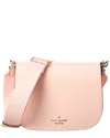 Kate Spade New York Madison Saffiano Leather Saddle Bag In Pink