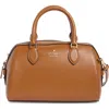 Kate Spade New York Madison Saffiano Leather Small Satchel In Brown