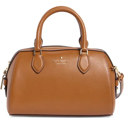 Kate Spade New York Madison Saffiano Leather Small Satchel In Brown