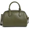 Kate Spade New York Madison Saffiano Leather Small Satchel In Green