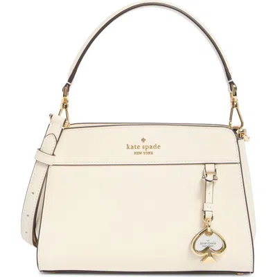 Kate Spade New York Madison Saffiano Leather Small Satchel In White