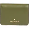Kate Spade New York Madison Saffiano Leather Wallet In Green