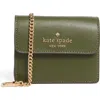 Kate Spade New York Madison Small Wallet On A Chain In Green