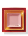Kate Spade New York Make It Pop 3 Piece Tray Set In Multi
