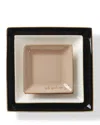 Kate Spade New York Make It Pop 3pc Tray Set In White