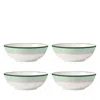 Kate Spade Make It Pop All-purpose Bowls, Set Of 4 In Green