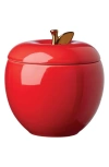 Kate Spade Knock On Wood Apple Cookie Jar In Red