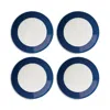Kate Spade New York Make It Pop Dinner Plate, Set Of 4 In Blue