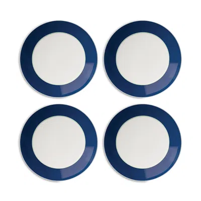 Kate Spade New York Make It Pop Dinner Plate, Set Of 4 In Blue