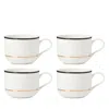 Kate Spade New York Make It Pop Mug, Set Of 4 In White