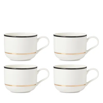 Kate Spade New York Make It Pop Mug, Set Of 4 In White