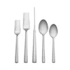 Kate Spade Malmo Satin 5-piece Flatware Place Setting In Silver