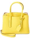 Kate Spade New York Margaux Medium Leather Satchel In Yellow