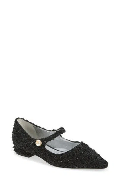 Kate Spade New York Maya Pearl Mary Jane Flat In Black