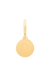Kate Spade New York Mini D Charm In Gold