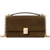 Kate Spade New York Mini Deco Suede Convertible Chain Crossbody Bag