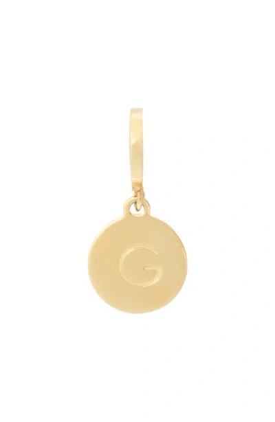 Kate Spade New York Mini G Charm In Gold