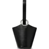 Kate Spade New York Mini Halo Fine Grain Leather Bucket Bag In Black