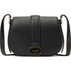 Kate Spade New York Mini Noveau Textured Leather Crossbody Bag In Black