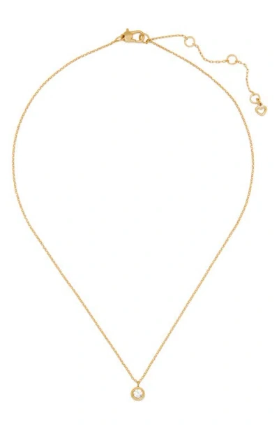 Kate Spade New York Mini Pendant Necklace In Gold