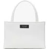 Kate Spade New York Mini Sam Icon Nylon Tote In White Dove