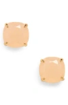 Kate Spade New York Mini Small Square Semiprecious Stone Stud Earrings