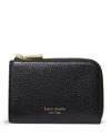 Kate Spade New York Mini Zip Card Case In Black