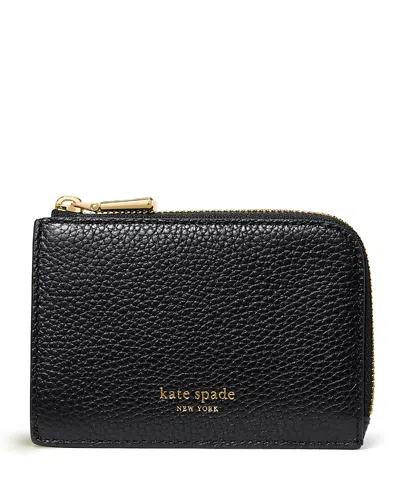 Kate Spade New York Mini Zip Card Case In Black