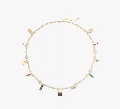 Kate Spade New York Minute Statement Charm Necklace In Multi