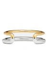 Kate Spade New York Interlock Cuff Bangle Bracelet In Gold