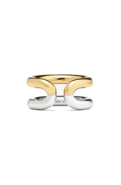 Kate Spade New York Mixed Metal Ring In Gold