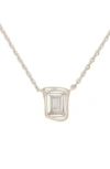 Kate Spade New York Molten Glass Pendant Necklace In Silver