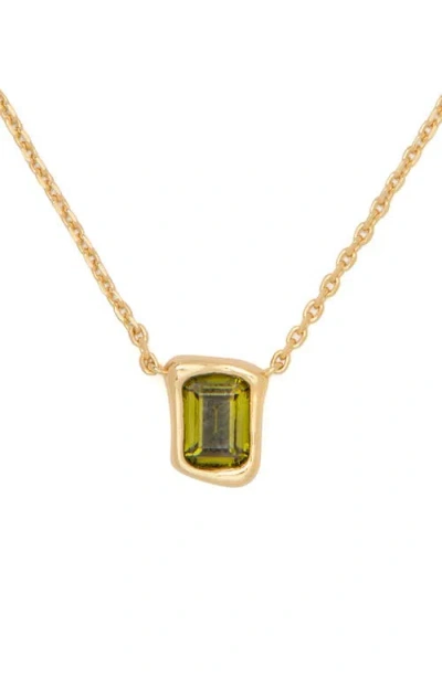 KATE SPADE KATE SPADE NEW YORK MOLTEN GLASS PENDANT NECKLACE