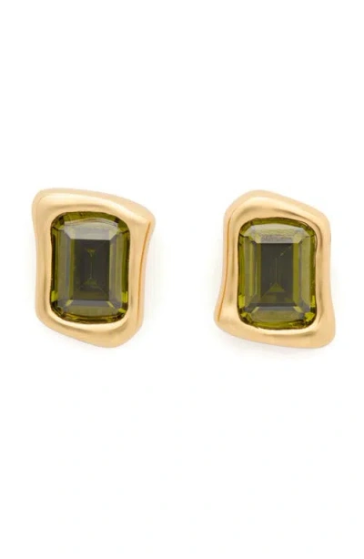 Kate Spade New York Molten Glass Stud Earrings In Gold
