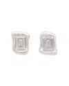 Kate Spade New York Molten Glass Stud Earrings In Silver