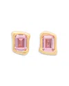 Kate Spade New York Molten Glass Stud Earrings In Pink