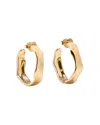 Kate Spade New York Molten Huggie Hoop Earrings In Gold Tone In Gold