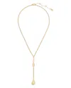 Kate Spade New York Molten Lariat Necklace In Gold Tone In Gold
