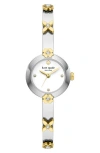 Kate Spade Monroe Heritage Bloom Watch In Two Tone