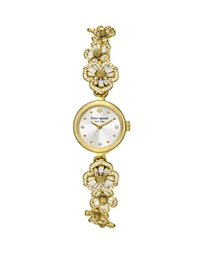 Kate Spade New York Monroe Watch, 20mm In Silver/gold