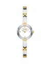 Kate Spade Monroe Heritage Bloom Watch In White/silver