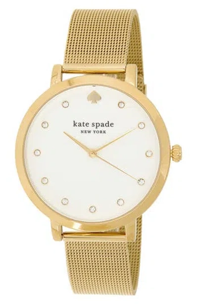 Kate Spade New York Monterey Bracelet Watch, 38mm In Gold