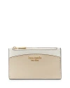 KATE SPADE KATE SPADE NEW YORK MORGAN colour-BLOCKED LEATHER SMALL BIFOLD WALLET