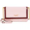 Kate Spade New York Morgan Colorblock Saffiano Leather Crossbody Bag In Dogwood Pink Multi