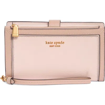 Kate Spade New York Morgan Colorblocked Phone Wallet In Pale Dogwood Multi