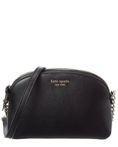 Kate Spade New York Morgan Colorblocked Saffiano Leather Flap Chain Wallet In Brown