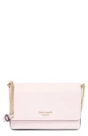 Kate Spade New York Morgan Leather Wallet On A Chain In Shimmer Pink