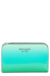 Kate Spade New York Morgan Ombré Saffiano Leather Wallet In Multi