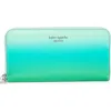 Kate Spade New York Morgan Ombré Saffiano Leather Wallet In Multi