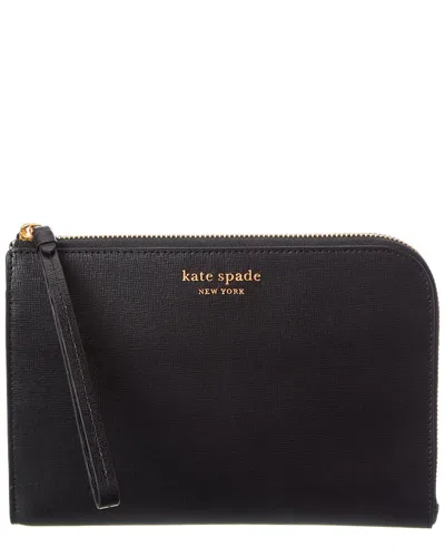 Kate Spade New York Morgan Saffiano Leather Travel Organizer In Black